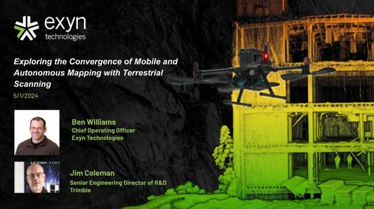 GeoWeek Webinar Exploring the Convergence of Mobile and Autonomous Mapping with Terrestrial Scanning